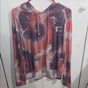 PINK lightweight hoodie